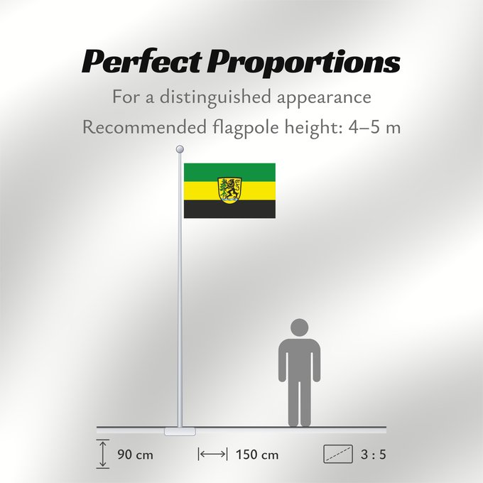Flag Proportions: Feichten a.d.Alz (Inn-Salzach)