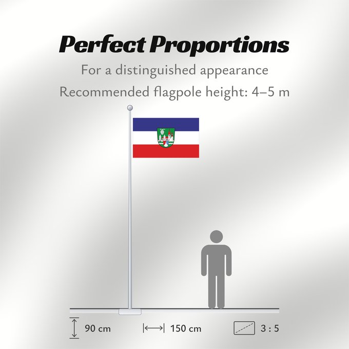 Flag Proportions: Kinding, M (Naturpark Altmühltal)