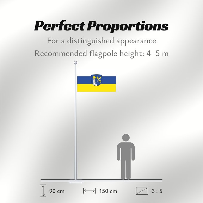 Flag Proportions: Kirchberg (Münchener Umland)