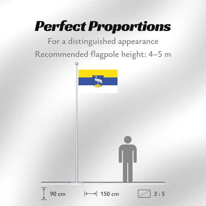 Flag Proportions: Kranzberg (Münchener Umland)