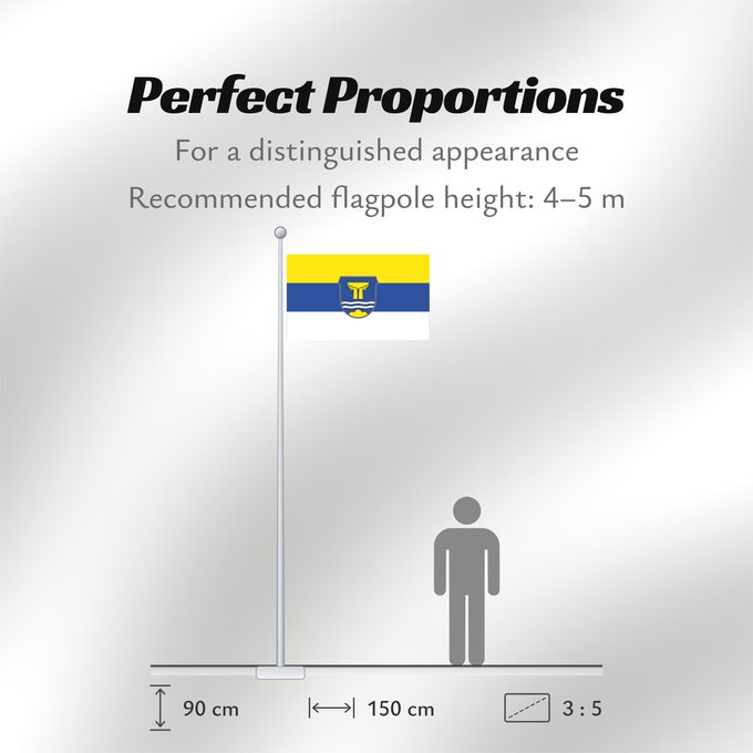 Flag Proportions: Bad Wiessee (Alpenregion Tegernsee-Schliersee)