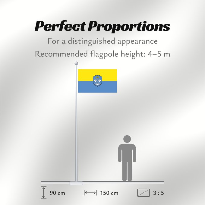 Flag Proportions: Gmund a.Tegernsee (Alpenregion Tegernsee-Schliersee)