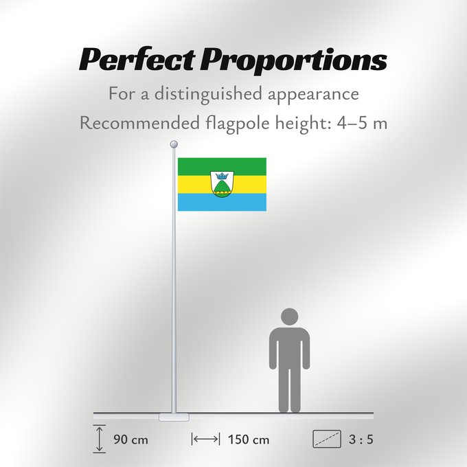 Flag Proportions: Gachenbach (Oberbayerns Städte)