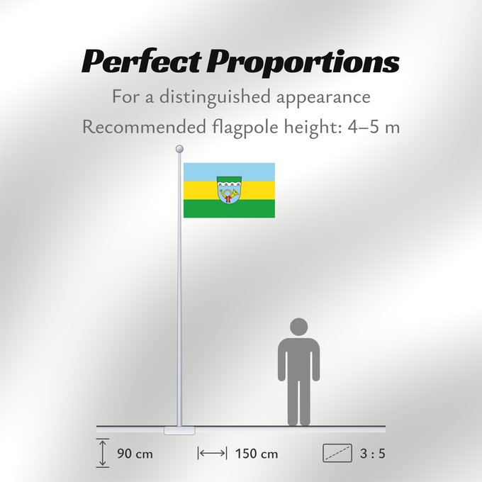 Flag Proportions: Waidhofen (Oberbayerns Städte)
