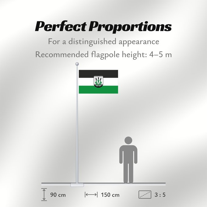 Flag Proportions: Kolbermoor, St (Chiemsee-Alpenland)