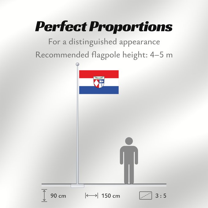 Flag Proportions: Rohrdorf (Chiemsee-Alpenland)