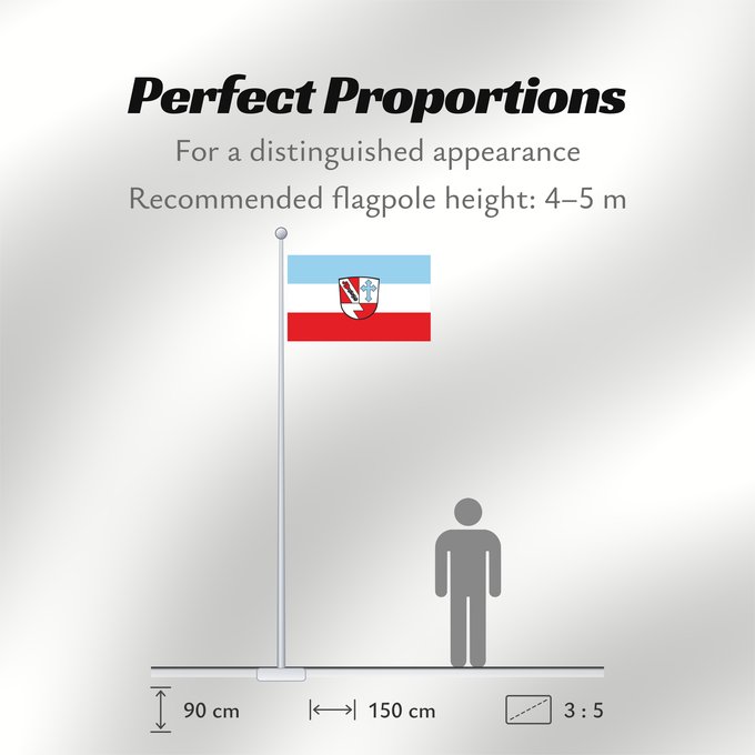 Flag Proportions: Volkenschwand (Bayerisches Golf- und Thermenland)