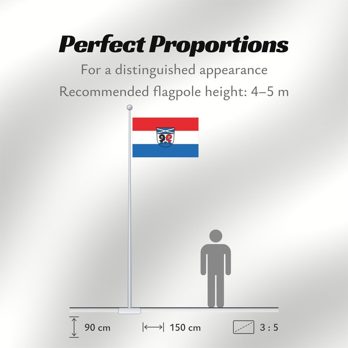 Flag Proportions: Baierbach (Bayerisches Golf- und Thermenland)