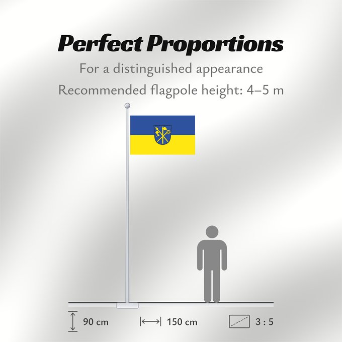 Flag Proportions: Reut (Bayerisches Golf- und Thermenland)