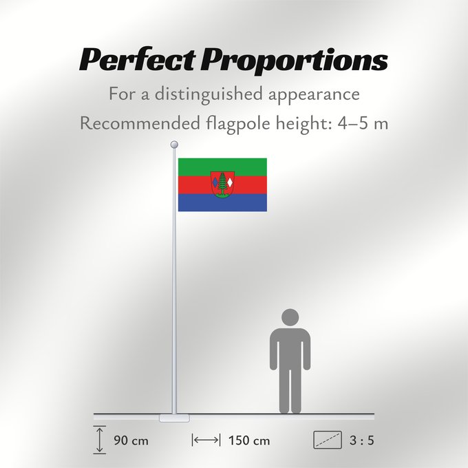 Flag Proportions: Tann, M (Bayerisches Golf- und Thermenland)