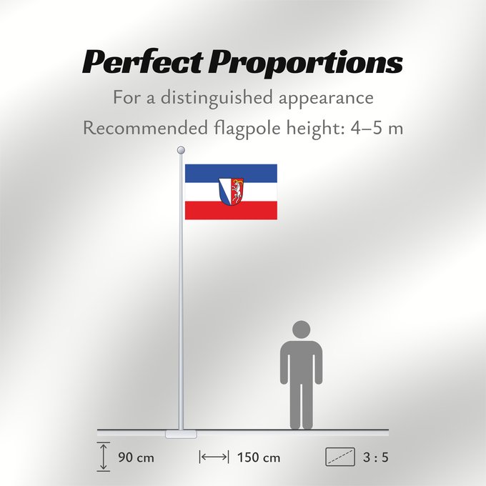 Flag Proportions: Rattiszell (Bayerischer Wald)