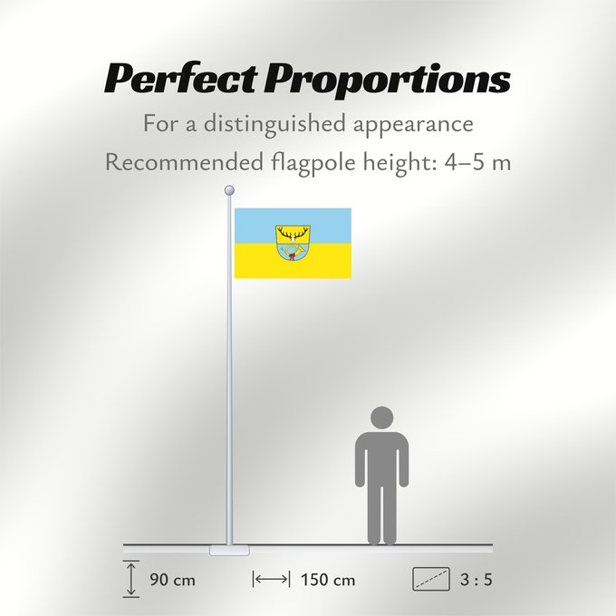 Flag Proportions: Stallwang (Bayerischer Wald)