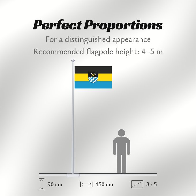 Flag Proportions: Freihung, M (Bayerischer Jura)