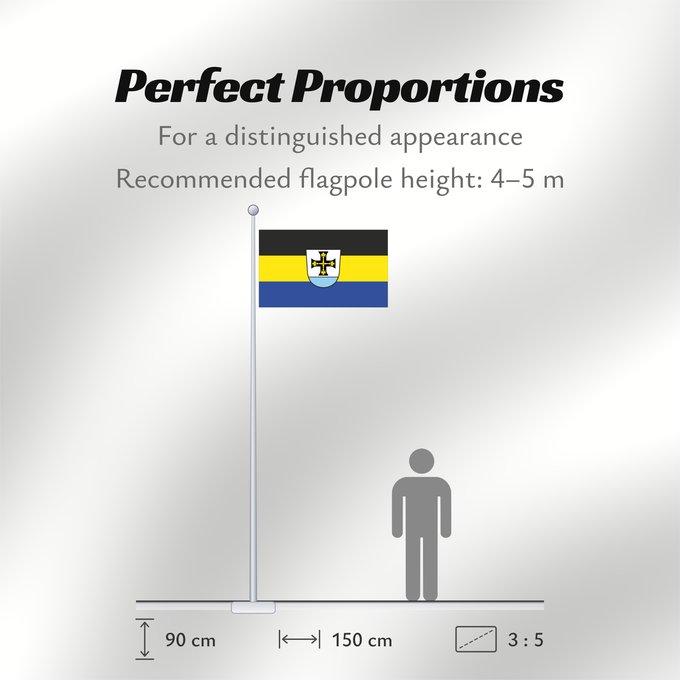 Flag Proportions: Postbauer-Heng, M (Bayerischer Jura)