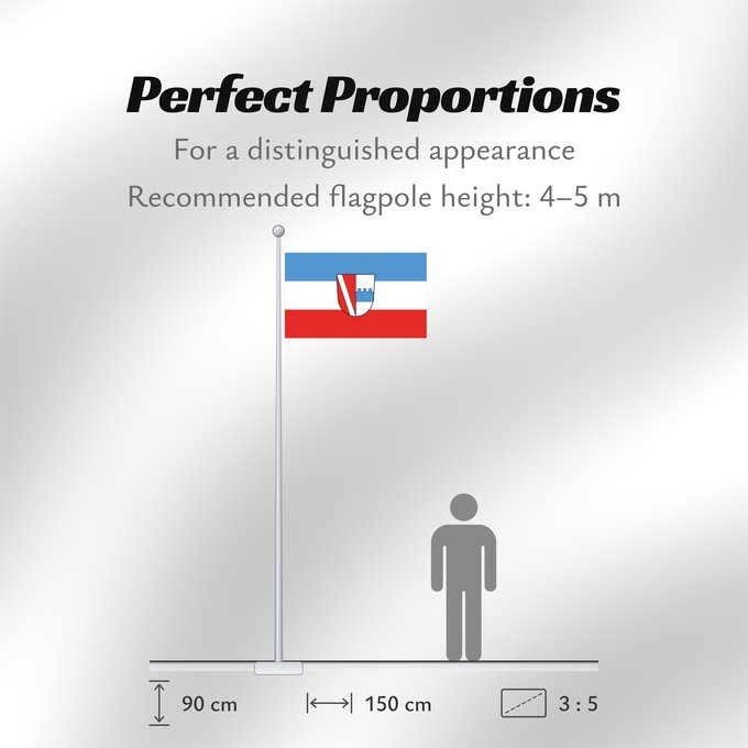 Flag Proportions: Barbing (Bayerisches Golf- und Thermenland)