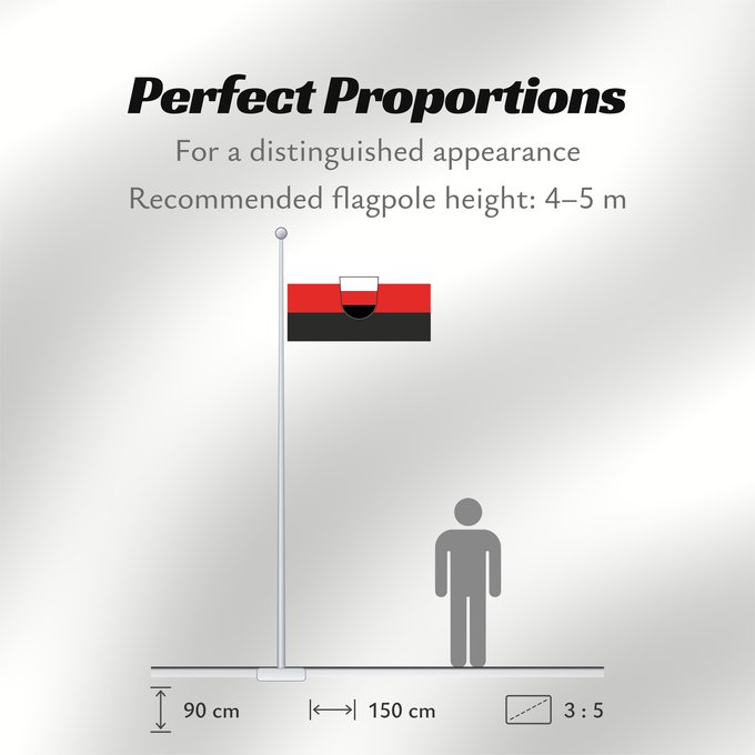Flag Proportions: Feilitzsch (Fichtelgebirge)