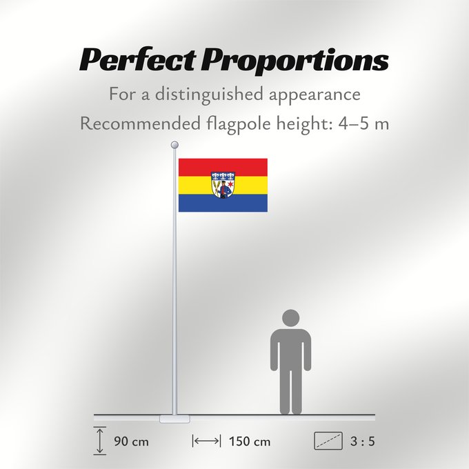 Flag Proportions: Pressig, M (Frankenwald)