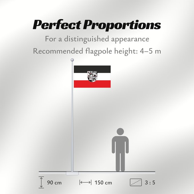 Flag Proportions: Simmershofen (Romantisches Franken - vom Rangau zur Romantischen Straße)
