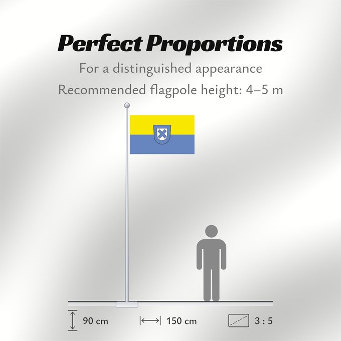 Flag Proportions: Ellingen, St (Fränkisches Seenland)