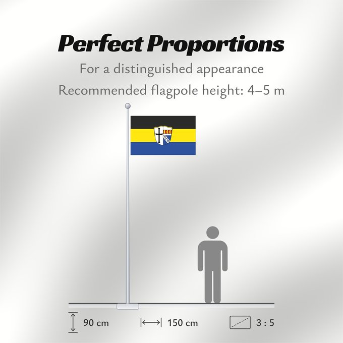Flag Proportions: Wartmannsroth (Rhön)