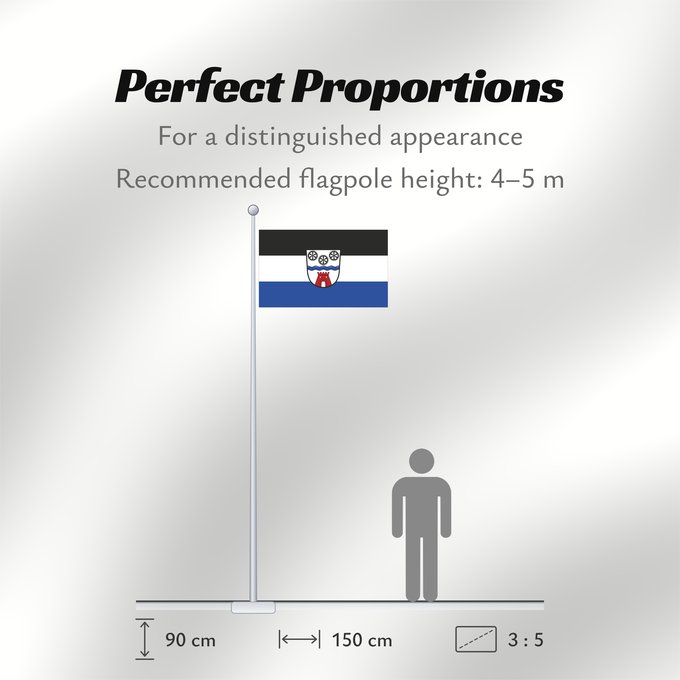 Flag Proportions: Burglauer (Rhön)