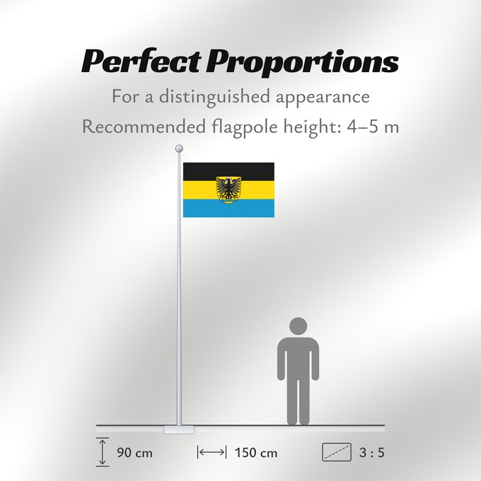 Flag Proportions: Sennfeld (Fränkisches Weinland)