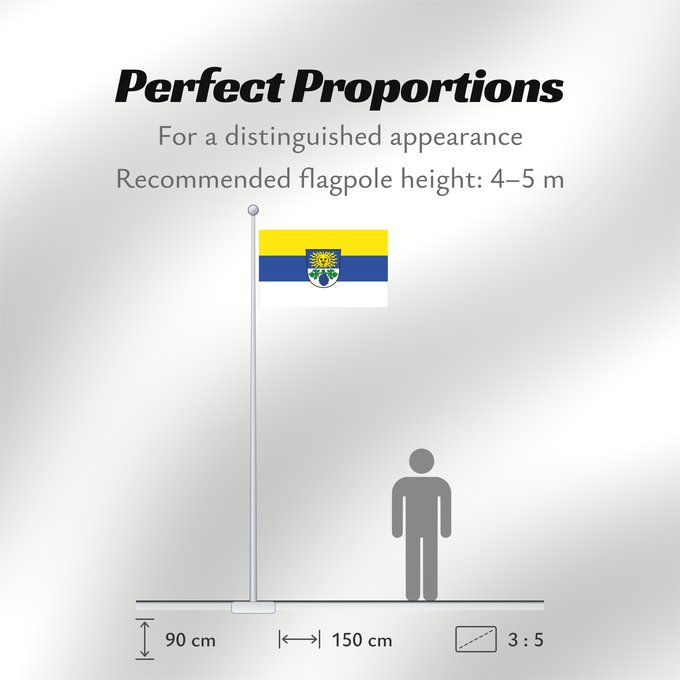 Flag Proportions: Sommerhausen, M (Fränkisches Weinland)