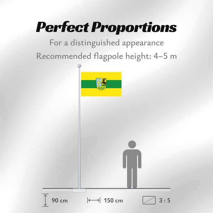 Flag Proportions: Laugna (Bayerisch-Schwaben)