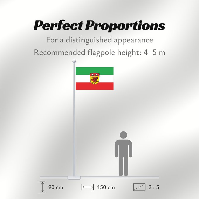 Flag Proportions: Kötz (Bayerisch-Schwaben)