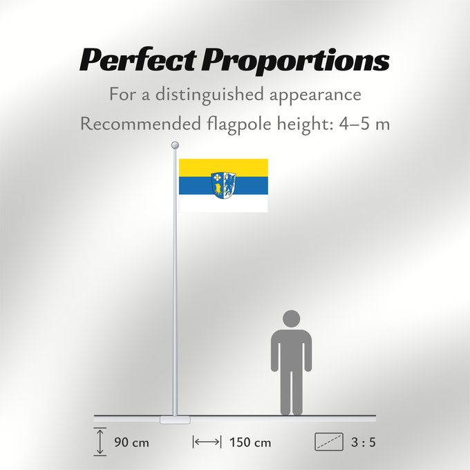 Flag Proportions: Landensberg (Bayerisch-Schwaben)