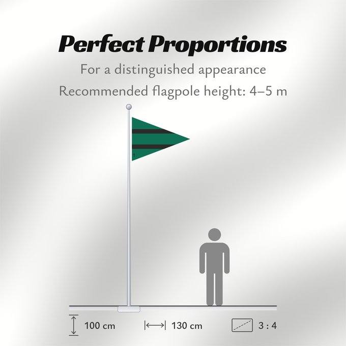 Flag Proportions: Brigadekommandeur Infanterie Bundeswehr
