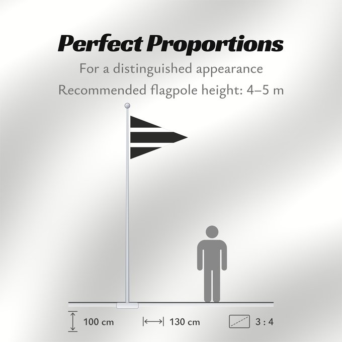 Flag Proportions: Brigadekommandeur Pioniere Bundeswehr