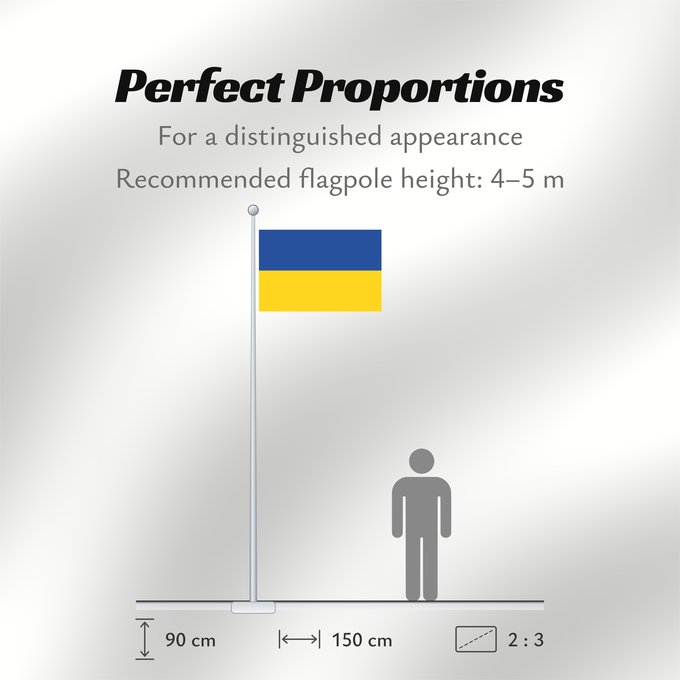 Flag Proportions: Herzogtum Braunschweig Duchy of Brunswick; Ratio 2 3 Duché de Brunswick (2:3) Ducado de Brunswick (2:3) Herzogtums Braunschweig; Verhältnis 2 3 Ducato di Brunswick (2:3)