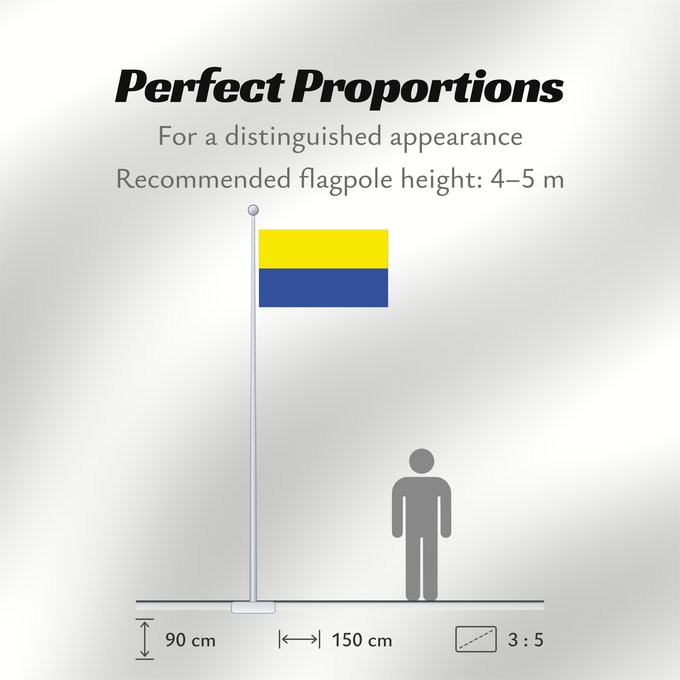 Flag Proportions: Weissenfels Weißenfels