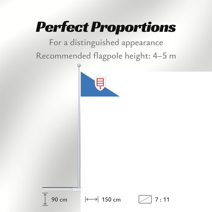 Flag Proportions: Kuusalu Parish Kuusalu parish Kuusalu valla lipp
