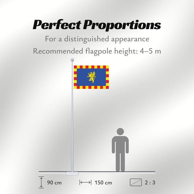 Flag Proportions: Alfajarín	Alfajarín-Zaragoza-Spain	Alfajarín-Zaragoza