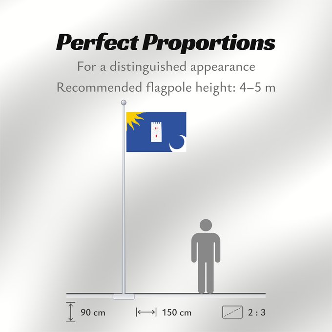 Flag Proportions: Layana	Layana-Zaragoza-Spain	Layana-Zaragoza