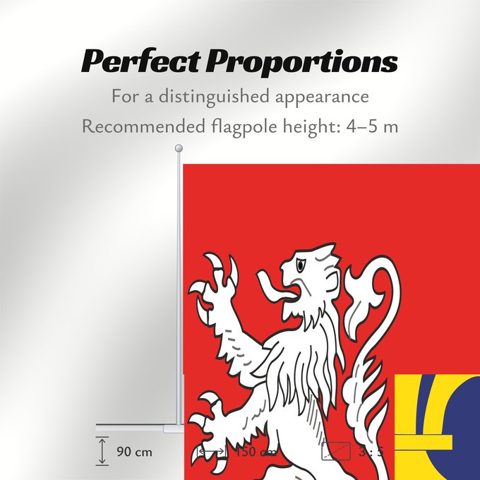 Flag Proportions: Maine province Region Maine in France Région Maine en France Maine (provincia) Maine (Provinz)