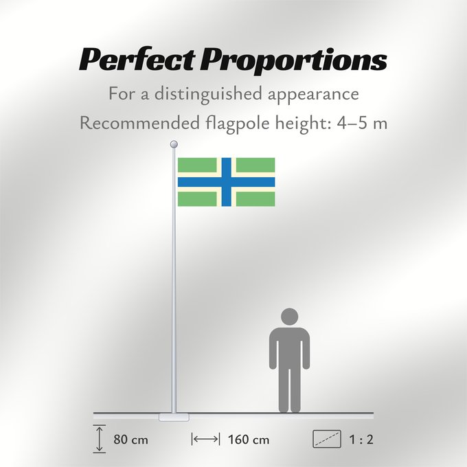 Flag Proportions: Gloucestershire