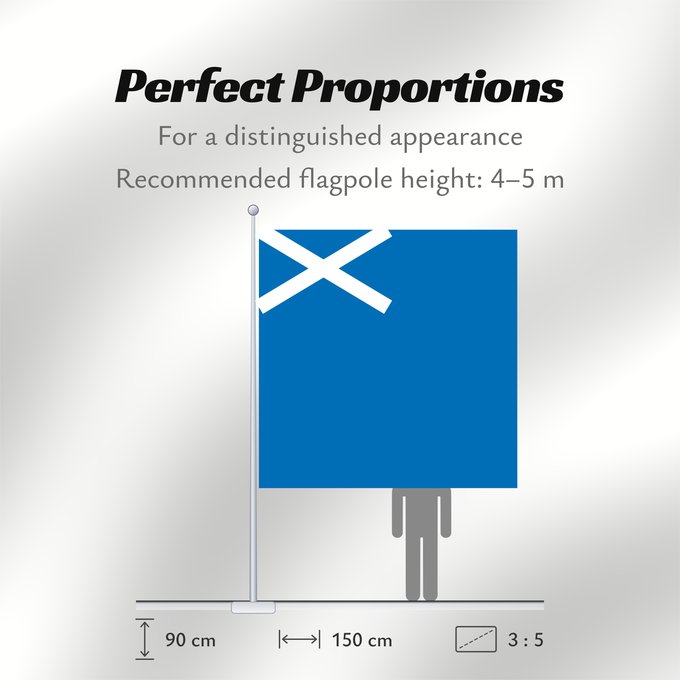 Flag Proportions: Scotland	L Écosse	Escocia	Schottland	Scozia	Schotland	Escócia	Szkocji	Scotlandes	علم اسكتلندا	Знаме на Шотландия	Banniel Bro-Skos	Skotská vlajka	Yr Alban	Skotlands	Σημαία της Σκωτίας	Skotio	Šotimaa lipp	پرچم اسکاتلند	Skotlannin	HAlban	H-Alba	Brattagh ny h