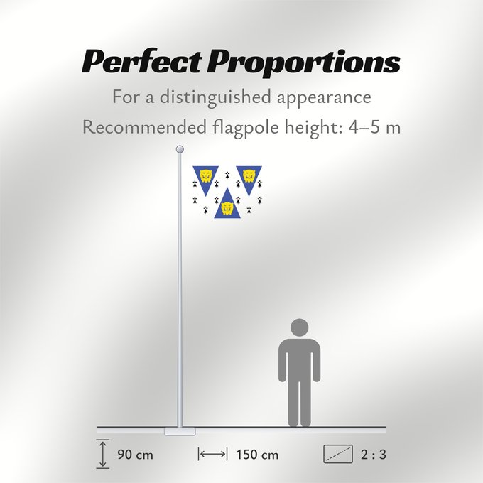 Flag Proportions: Shropshire