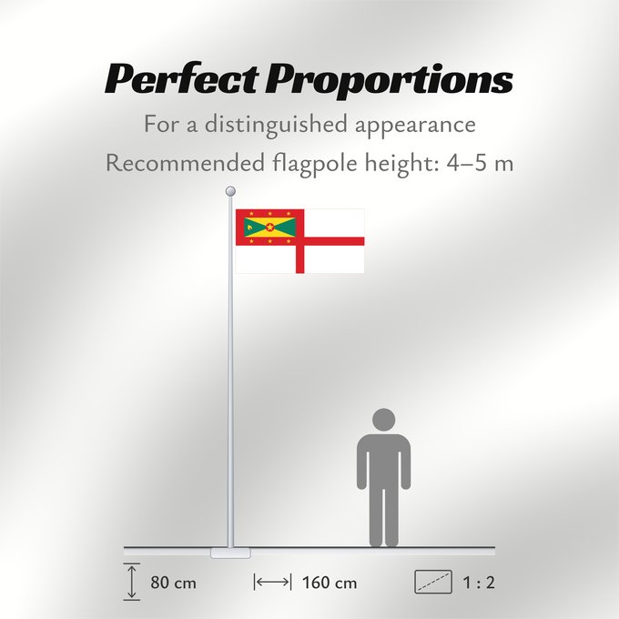 Flag Proportions: Naval Ensign of Grenada