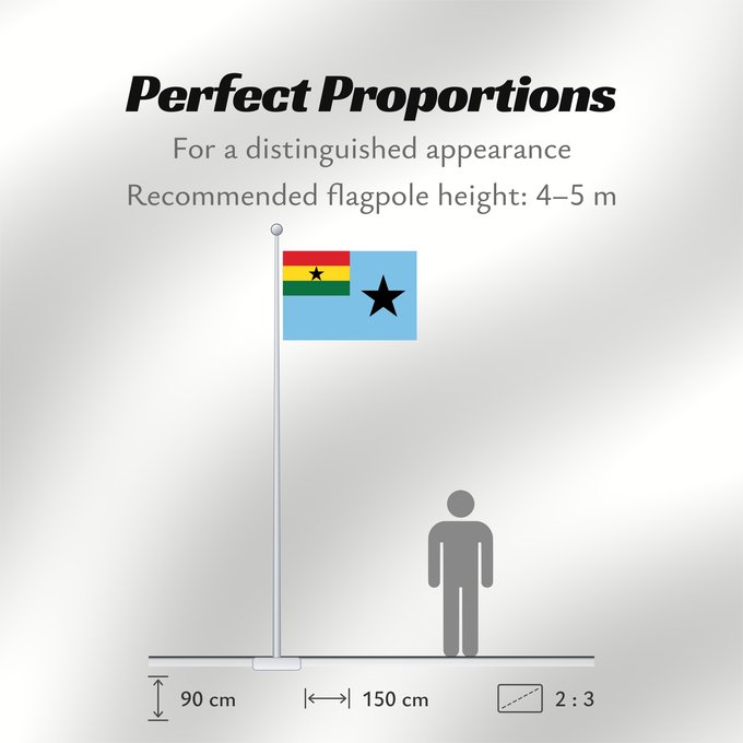 Flag Proportions: Civil Air Ensign of Ghana