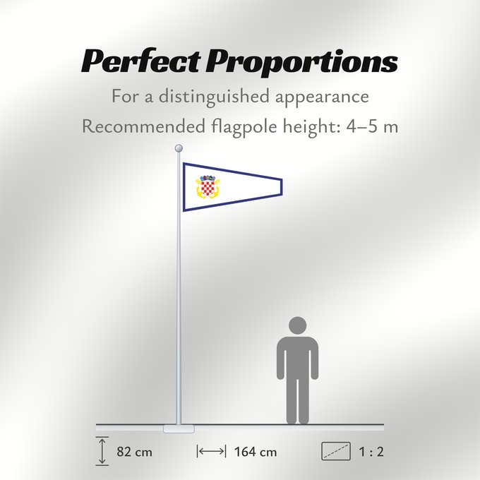 Flag Proportions: Plamenac zapovjednika divizijuna ratnih brodova