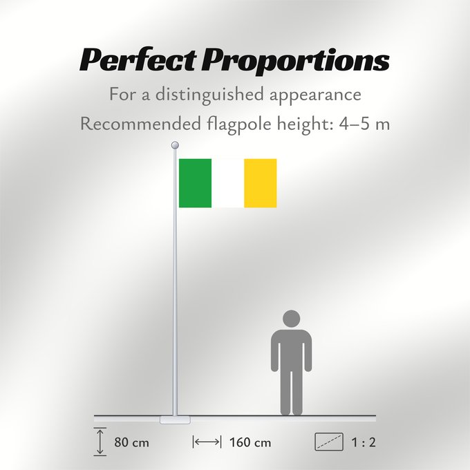 Flag Proportions: County Offaly Offaly