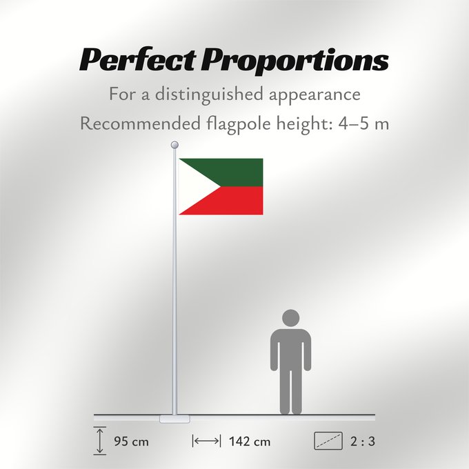Flag Proportions: Kashmir independent