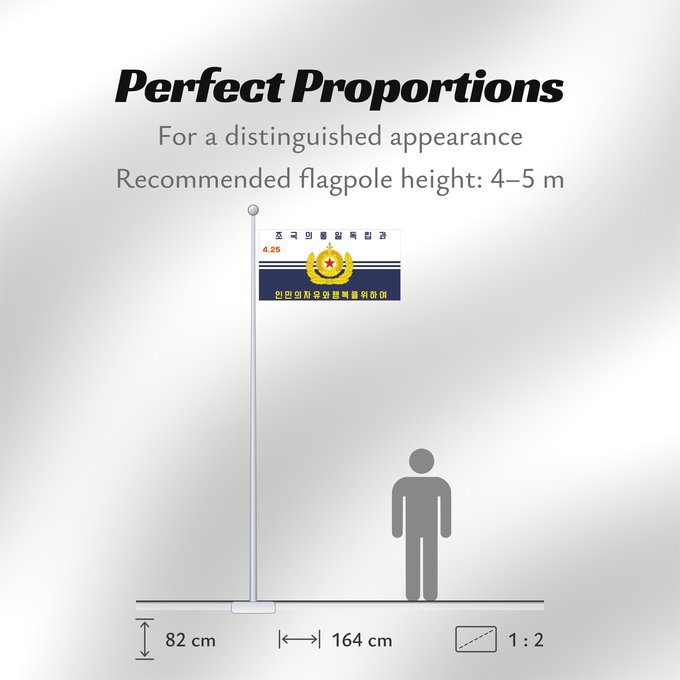 Flag Proportions: Korean People s Navy	En Korean People s Navy