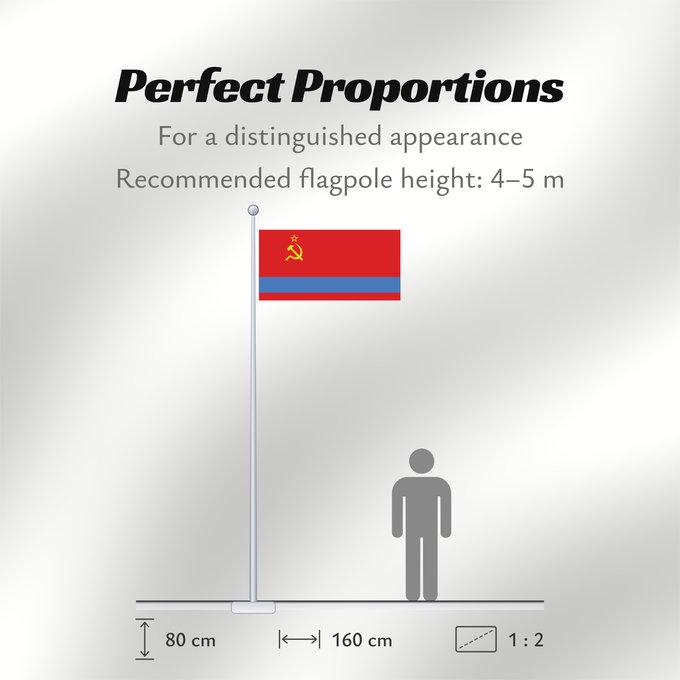 Flag Proportions: Kazakh SSR