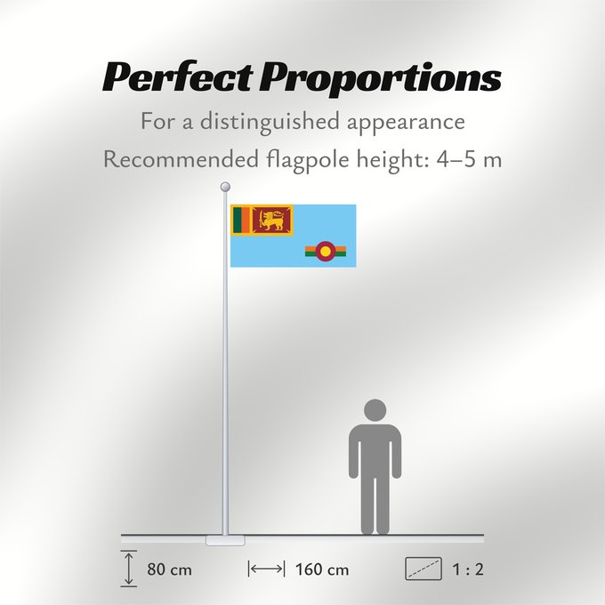 Flag Proportions: Ensign of the Royal Ceylon Air Force