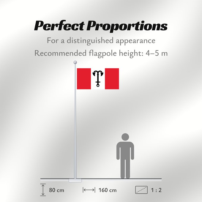 Flag Proportions: Salacgrīva Salacgrīva, Latvia Salacgrīvas